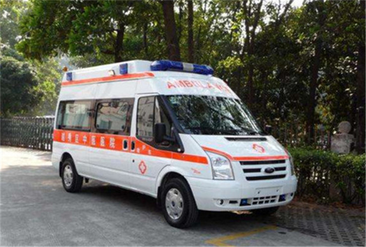 沿滩救护车出租服务案例8